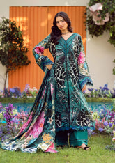 3-PC Unstitched Digital Printed Lawn By Elaf Premium | EPS-4A